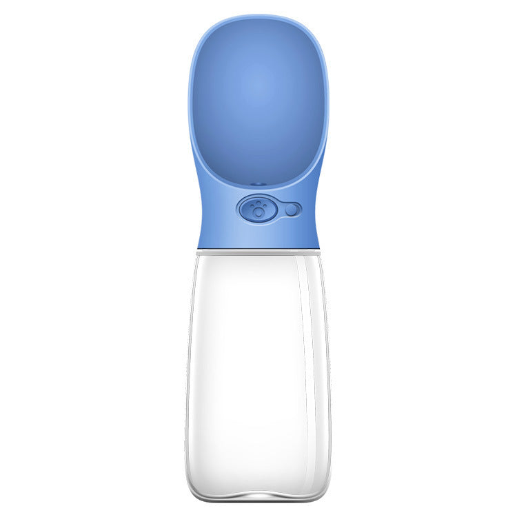 Botella de Agua Portátil para Mascotas con Copa Integrada