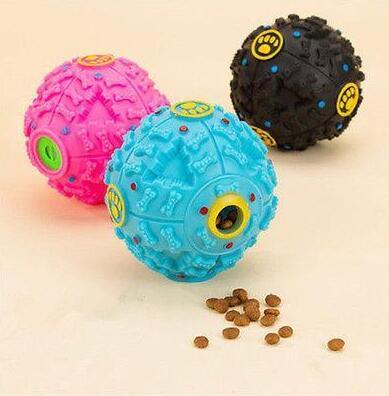 Pelota Dispensadora de Comida con Sonido - Juguete Interactivo