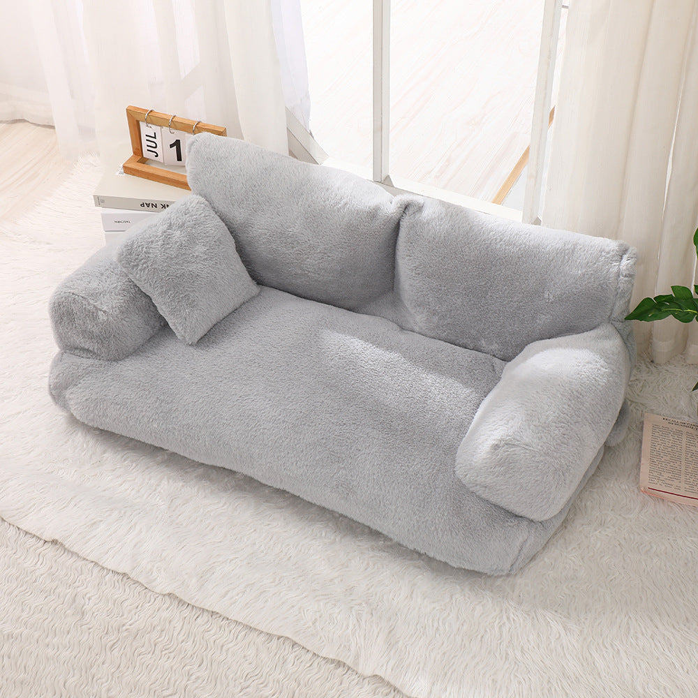 Sofá Nido de Peluche Universal Cálido