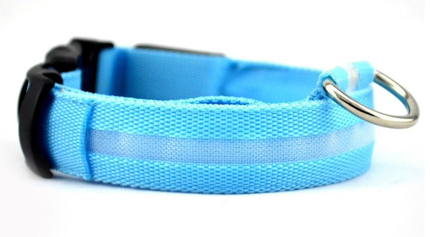 Collar Luminoso LED de Nylon