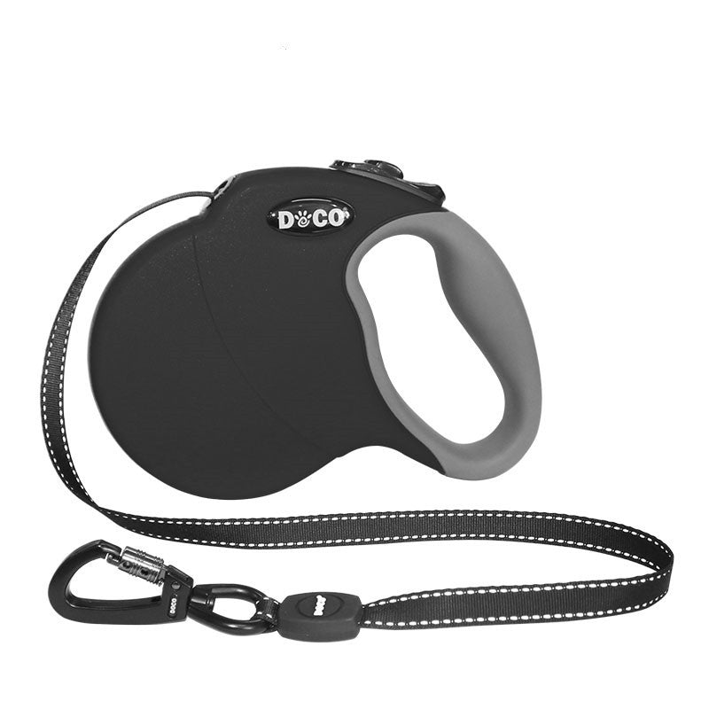 Correa Retráctil Automática para Perros - Sistema de Frenado