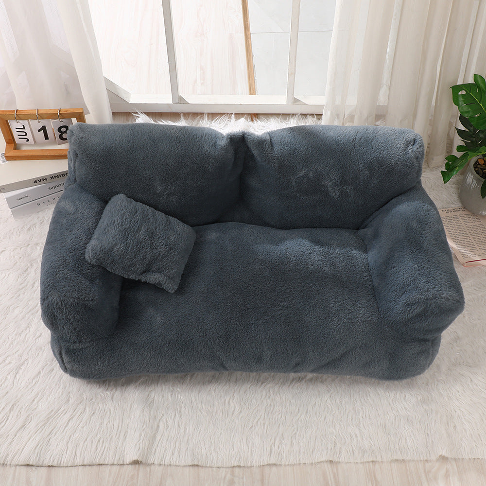Sofá Nido de Peluche Universal Cálido