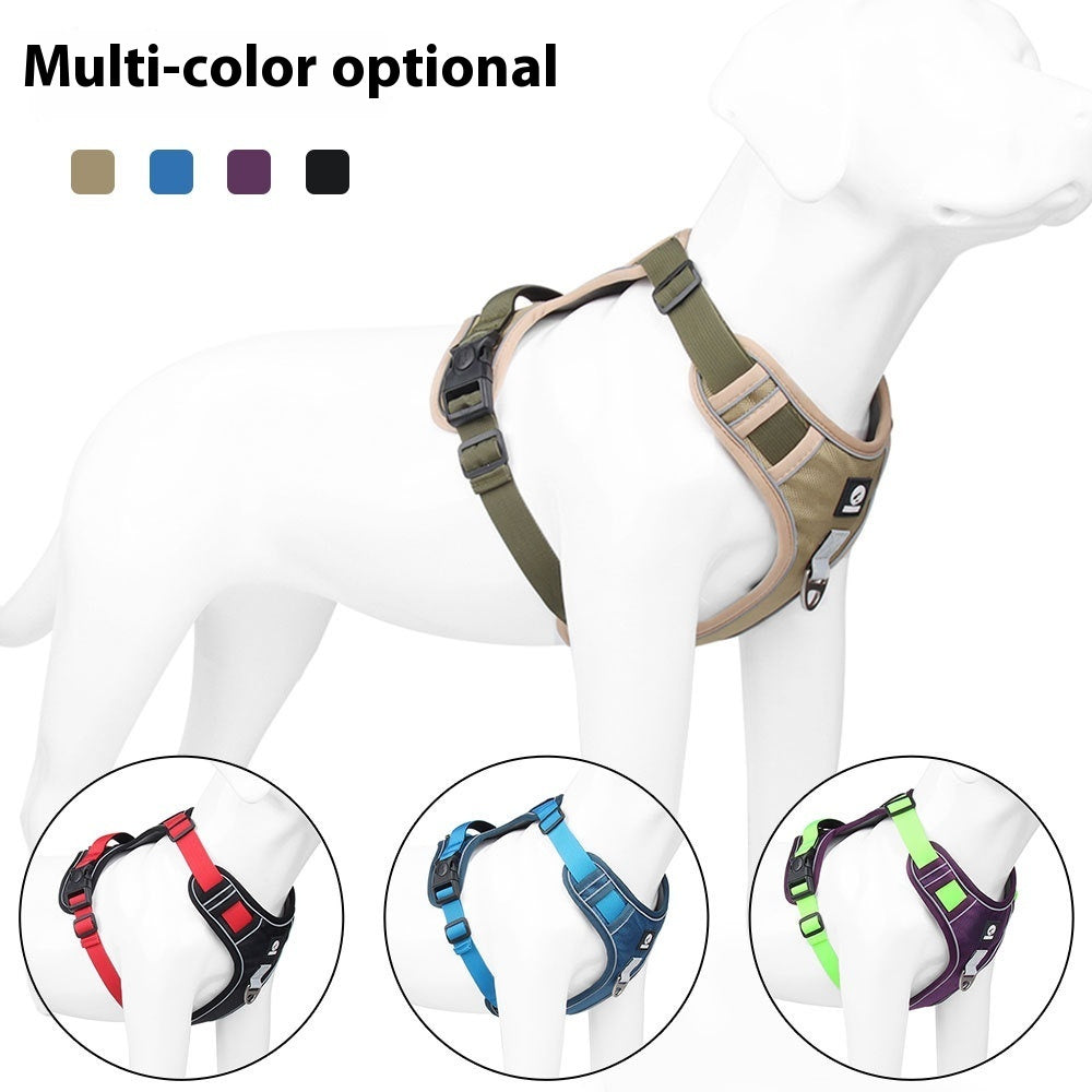 Arnés Pectoral con Mango Anti-Tirones - Perros Grandes Reforzado