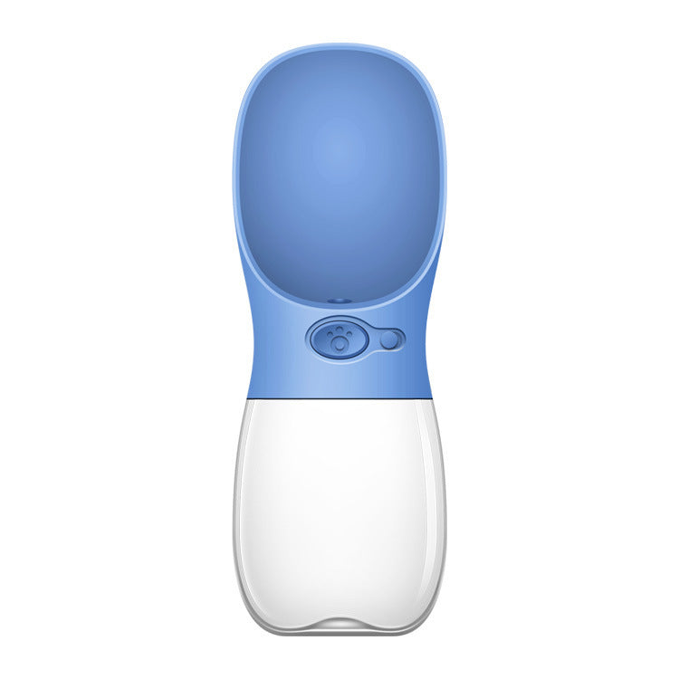 Botella de Agua Portátil para Mascotas con Copa Integrada