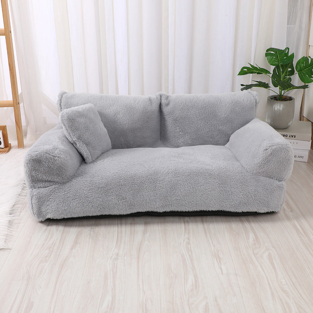 Sofá Nido de Peluche Universal Cálido