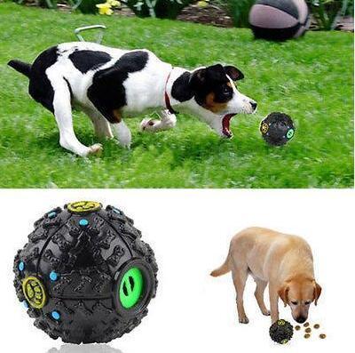Pelota Dispensadora de Comida con Sonido - Juguete Interactivo